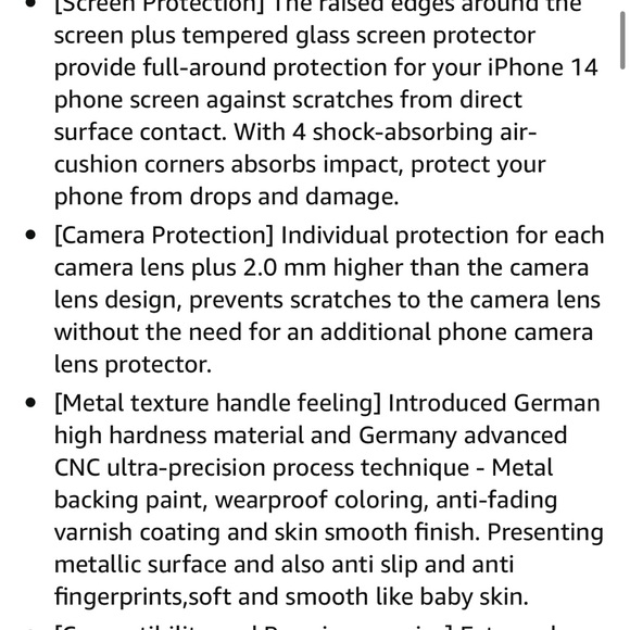 ❤️ 3/$45 ❤️ Oretech iPhone 14 red phone case, NWOT - Picture 14 of 16